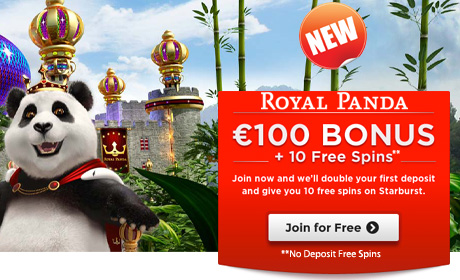royal panda casino offers
